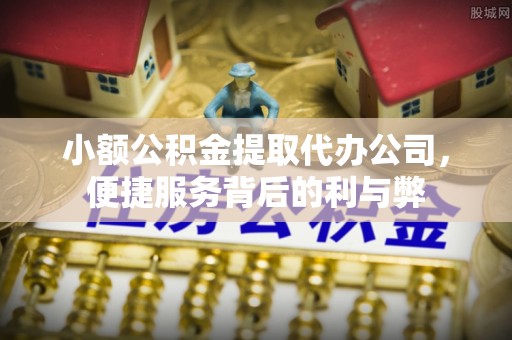 眉县小额公积金提取代办公司，便捷服务背后的利与弊